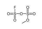 fluorosulfonyl methyl sulfate Structure