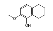 1-hydroxy-2-methoxy-5,6,7,8-tetrahydronaphthalene Structure