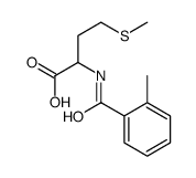 2-[(2-甲基苯甲酰基)氨基]-4-(甲基硫代)丁酸结构式
