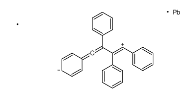 1,1-dimethyl-2,3,4,5-tetraphenylplumbole Structure