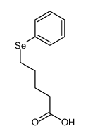 5-phenylselanylpentanoic acid结构式