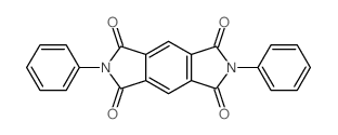 2,6-diphenylpyrrolo[3,4-f]isoindole-1,3,5,7-tetrone结构式