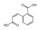 cis-o-carboxycinnamic acid Structure
