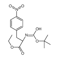 (S)-2-((叔丁氧羰基)氨基)-3-(4-硝基苯基)丙酸乙酯图片