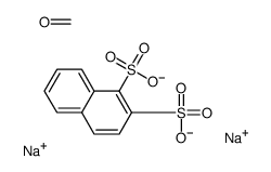 disodium,formaldehyde,naphthalene-1,2-disulfonate Structure