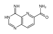 Pyrido[3,2-d]pyrimidine-6-carboxamide,4-amino- Structure