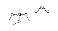 甲基硅烷醇/硅酸酯交联聚合物结构式