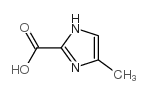 4-甲基-1H-咪唑-2甲酸结构式