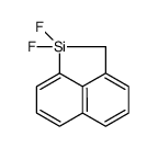 1,1-difluoro-1,2-dihydro-naphtho[1,8-bc]silole Structure