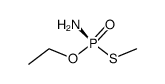 O-ethyl S-methyl phosphoramidothioate结构式