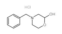4-苯基甲基-2-吗啉醇盐酸盐结构式
