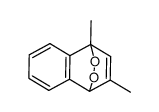 1,3-dimethyl-1,4-dihydro-1,4-epidioxynaphthalene Structure