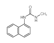 1-methyl-3-naphthalen-1-yl-urea结构式