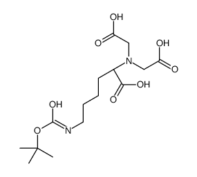 N2,N2-Bis(carboxyMethyl) N6-Boc-L-lysine Structure