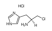 (S)-(+)-4-(2-amino-3-chloropropyl)-imidazole dihydrochloride Structure