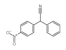 Benzeneacetonitrile,4-nitro-a-phenyl- structure