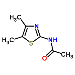 N-(4,5-Dimethyl-1,3-thiazol-2-yl)acetamide Structure
