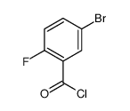 5-溴-2-氟苯甲酰氯结构式