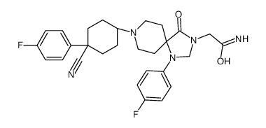 艾考螺胺结构式