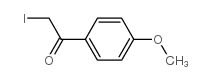 2-碘-1-(4-甲氧基苯基)-乙酮结构式