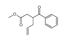 methyl 3-benzoylhex-5-enoate结构式