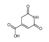 4-carboxy-2,6-dihydroxypyridine Structure