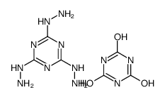1,3,5-triazine-2,4,6(1H,3H,5H)-trione compound with 1,3,5-triazine-2,4,6(1H,3H,5H)-trione trihydrazone (1:1) Structure