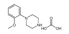 1-(2-METHOXYPHENYL)PIPERAZINE CARBONATE Structure