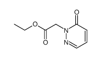(6-oxo-6H-pyridazin-1-yl)-acetic acid ethyl ester Structure