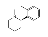 (S)-(-)-1-methyl-2-(2-tolyl)piperidine结构式