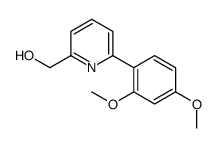 6-(2,4-二甲氧基苯基)-2-吡啶甲醇结构式