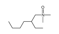 2-ethyl-N,N-dimethylhexan-1-amine oxide结构式