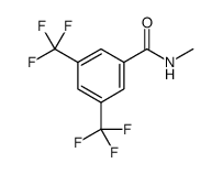 Benzamide, N-methyl-3,5-bis(trifluoromethyl)结构式