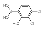 3,4-二氯-2-甲基苯硼酸结构式