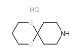 1,5-Dithia-9-aza-spiro[5.5]undecane hydrochloride结构式