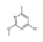 4-氯-2-甲氧基-6-甲基嘧啶结构式