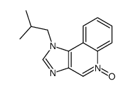 1-异丁基-1H-咪唑并[4,5-c]喹啉 5-氧化物结构式