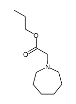 hexahydroazepin-1-yl-acetic acid propyl ester Structure