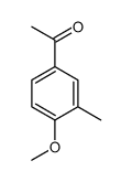 1-(4-甲氧基-3-甲基苯基)乙酮结构式