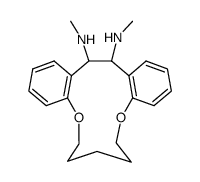 α,β-Bis-methylamino-2,2'-pentamethylendioxy-diphenylethan Structure