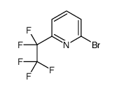 2-Bromo-6-(pentafluoroethyl)pyridine Structure
