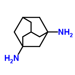 金刚烷-1,3-二胺结构式
