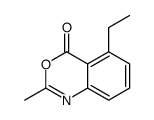 5-ethyl-2-methyl-3,1-benzoxazin-4-one结构式