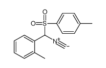 1-(异氰基(甲苯磺酰)甲基)-2-甲基苯结构式