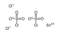 Stannane, dichlorobis[(chlorosulfonyl)oxy] Structure