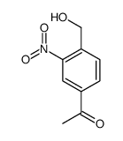 1-(4-羟基甲基-3-硝基苯基)乙酮结构式