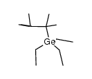 2,3-dimethyl-3-(triethylgermyl)-1-butene Structure