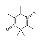 Pyrazine, 2,5-dihydro-2,2,3,5,6-pentamethyl-, 1,4-dioxide (9CI)结构式