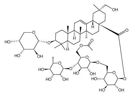 ciwujianoside D3 Structure