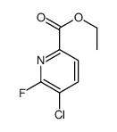 ethyl 5-chloro-6-fluoropyridine-2-carboxylate Structure